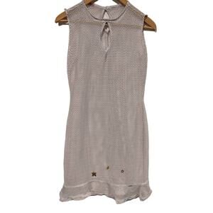 Marina Morena White Fishnet Dress Beach‎ Coverup